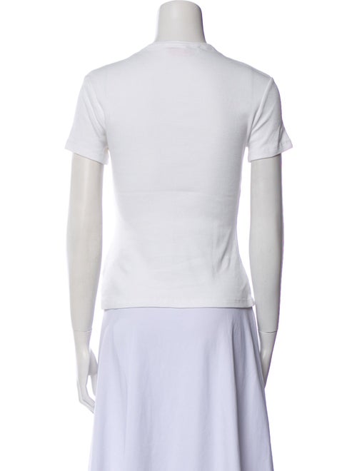 Off-White Crew Neck Short Sleeve T-Shirt