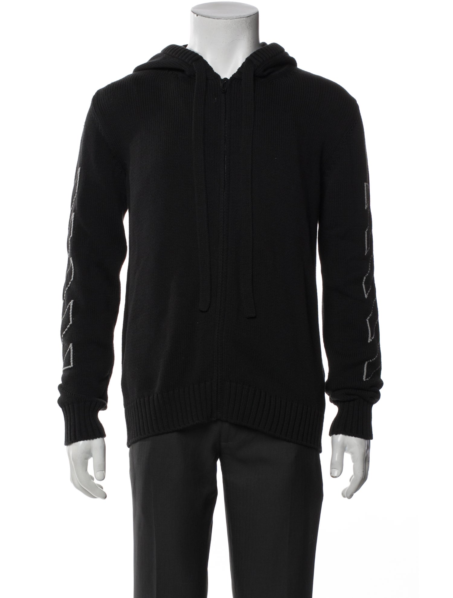 Off-White Crew Neck Long Sleeve Hoodie w/ Tags