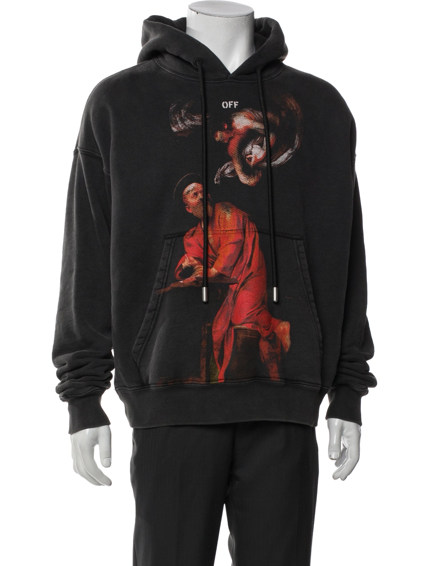 Off-White 2023 Graphic Print Hoodie w/ Tags