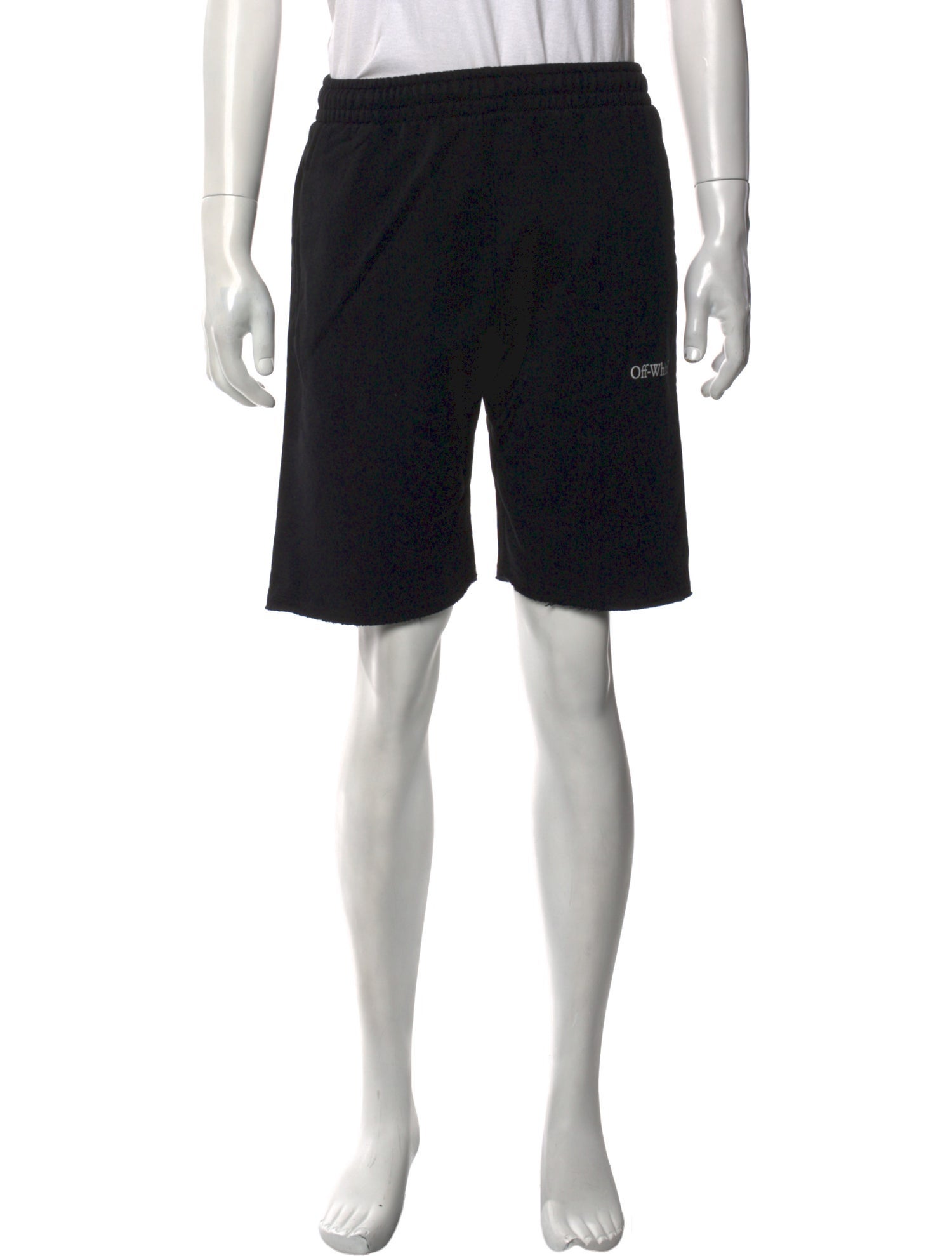 Off-White Graphic Print Jogger Shorts w/ Tags
