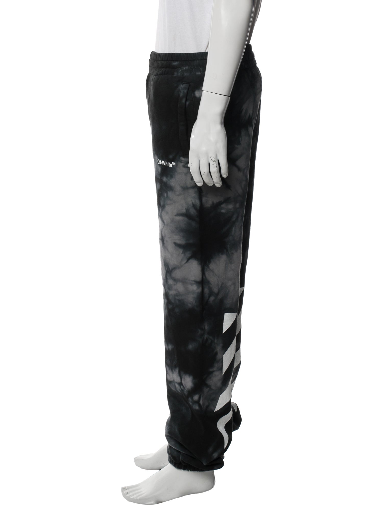 Off-White 2022 Tie-Dye Print Lounge Bottoms w/ Tags