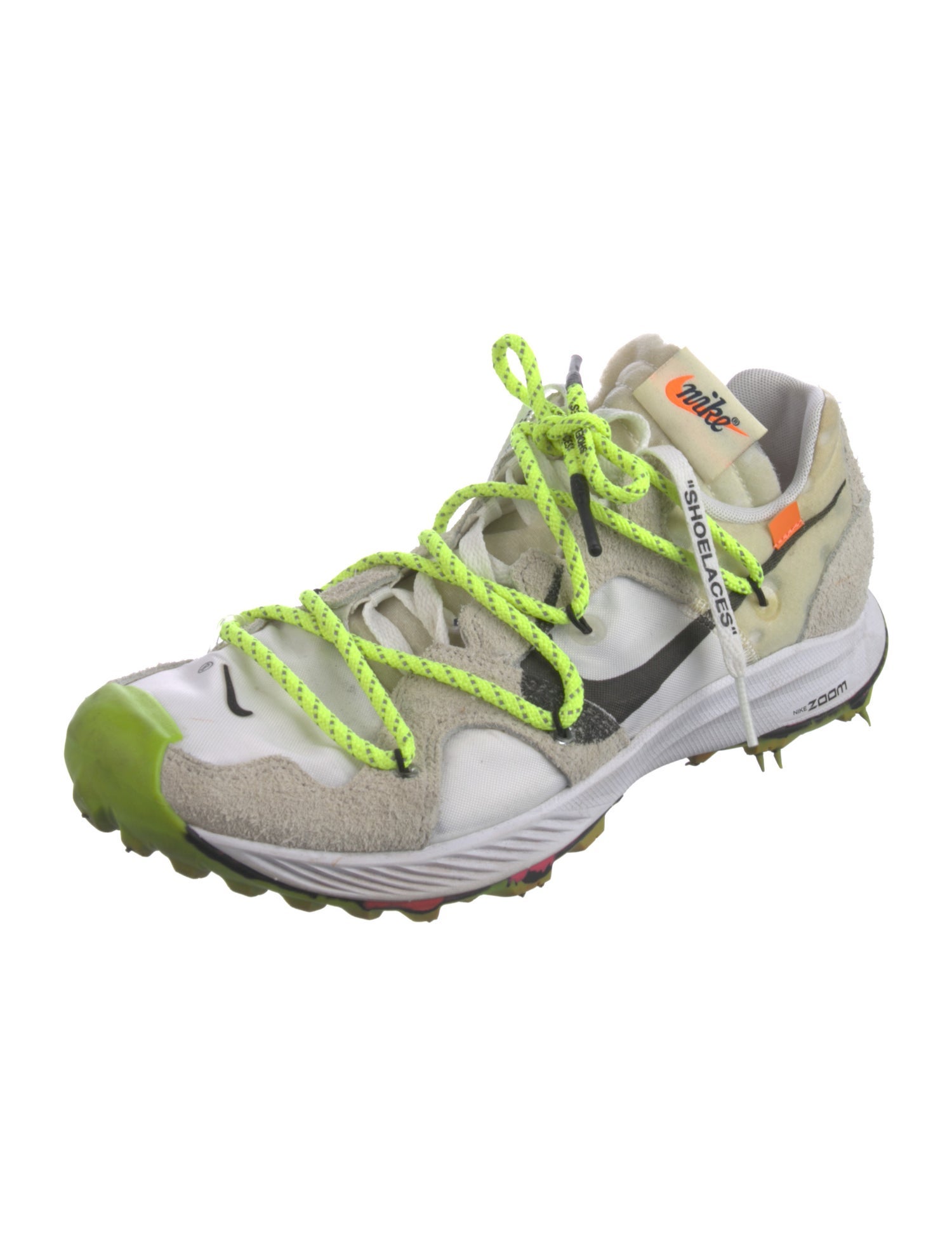 Off-White x Nike Zoom Terra Kiger 5 'White' (W) Athletic Sneakers