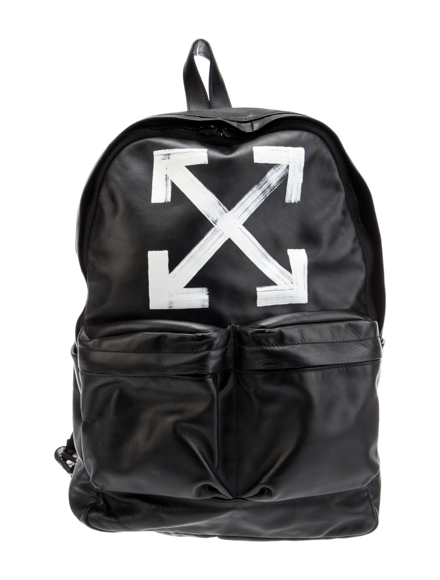 Off-White Leather Backpack