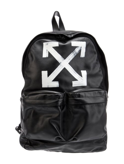 Off-White Leather Backpack