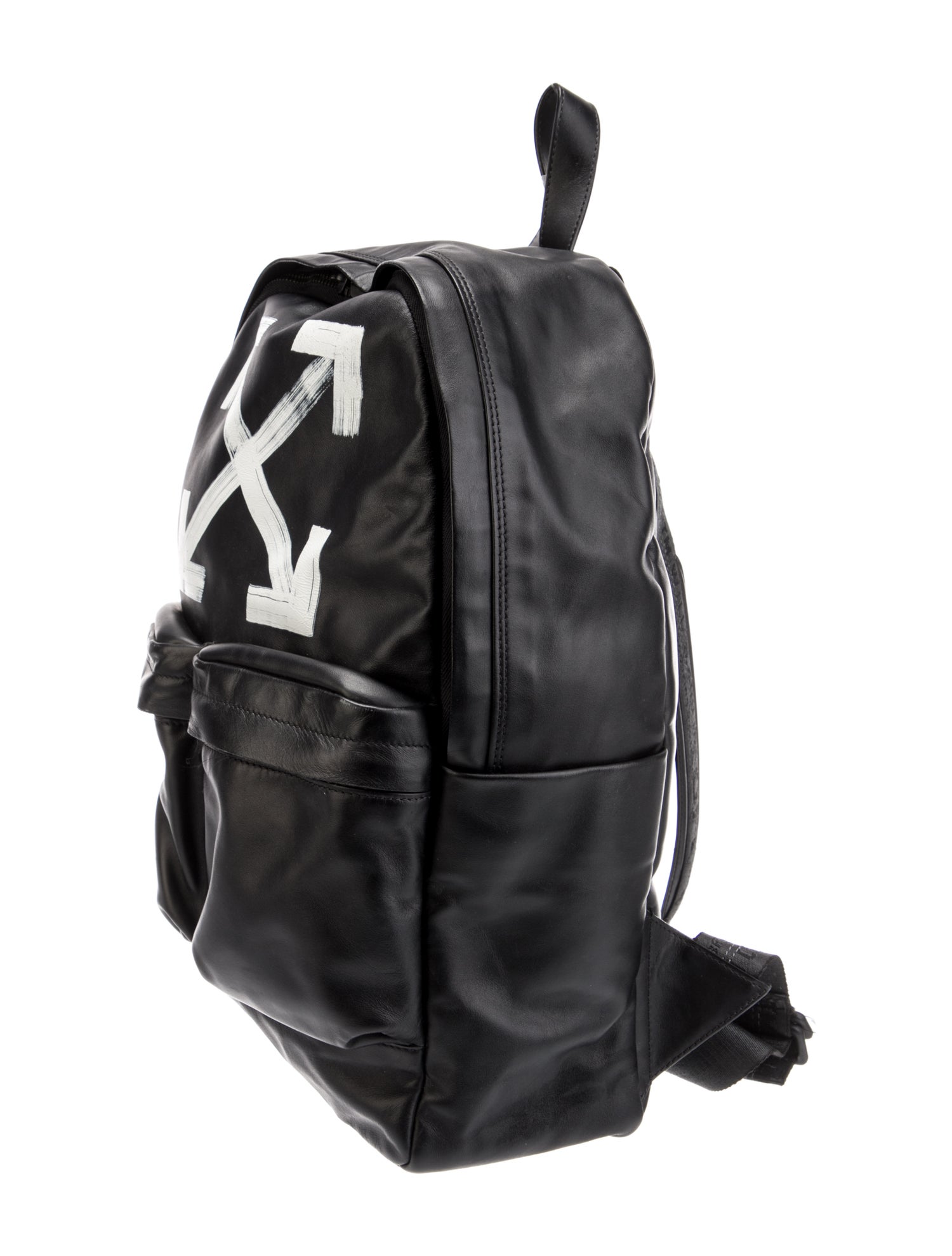 Off-White Leather Backpack