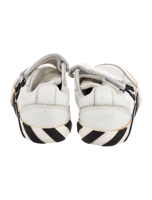 Off-White Leather Low Top Sneakers