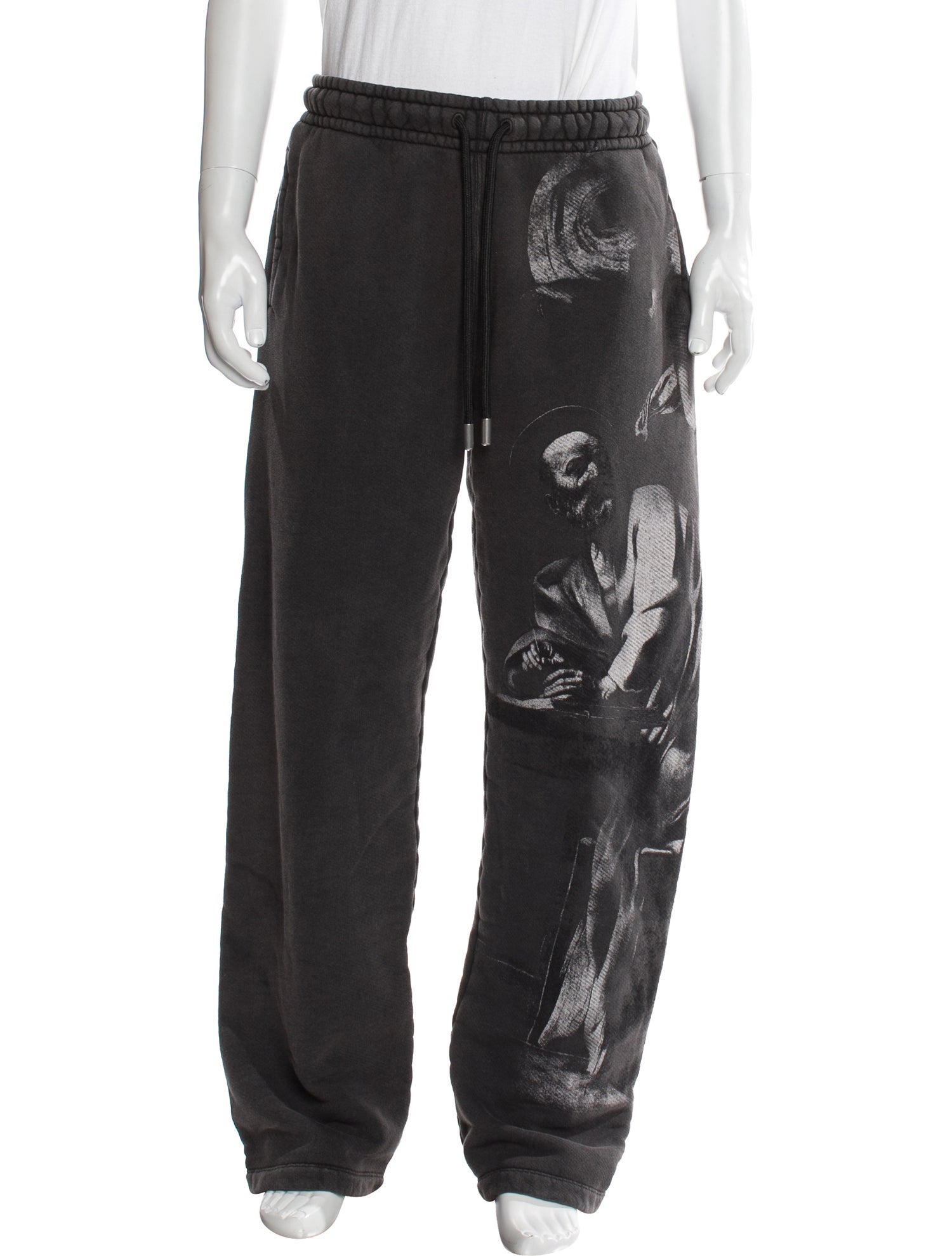 Off-White 2023 Graphic Print Lounge Bottoms