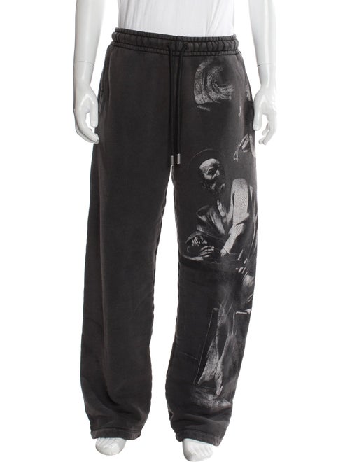 Off-White 2023 Graphic Print Lounge Bottoms