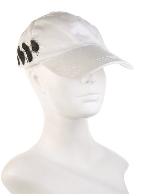 Off-White Diagonal Spray Hat