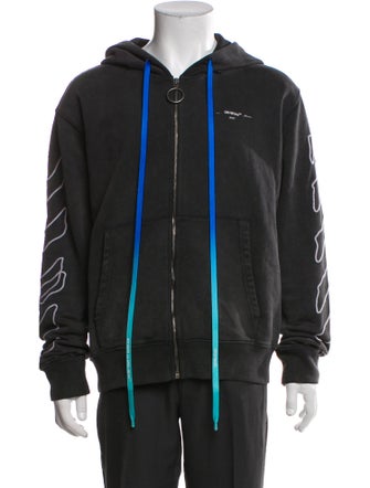 Off-White 2019 Graphic Print Hoodie