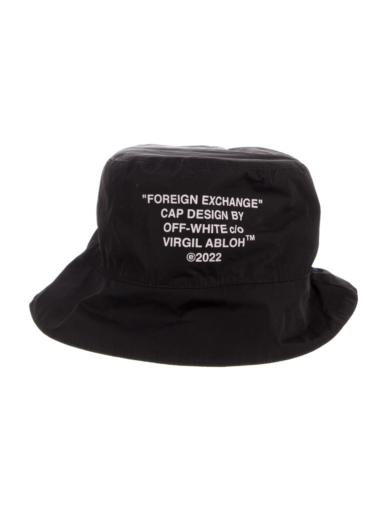 Off-White Nylon Bucket Hat