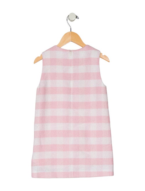 Off-White Girls' Striped Logo Dress