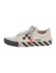 Off-White Canvas Printed Sneakers