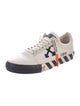 Off-White Canvas Printed Sneakers