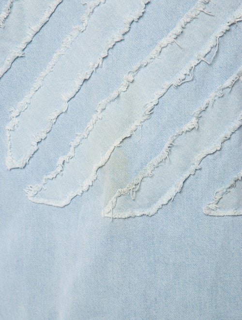 Off-White 2017 Long Sleeve Denim Shirt