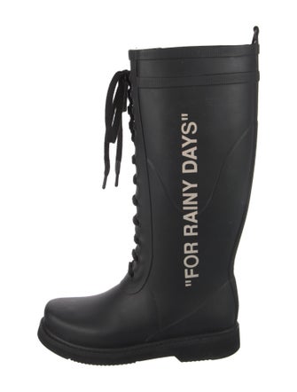 Off-White Rubber Rain Boots