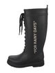 Off-White Rubber Rain Boots
