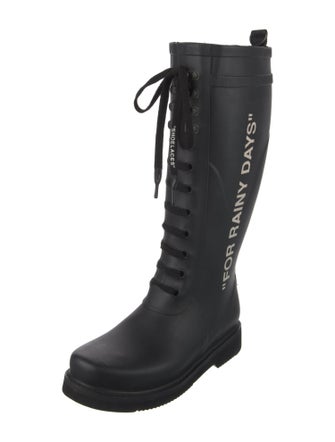 Off-White Rubber Rain Boots