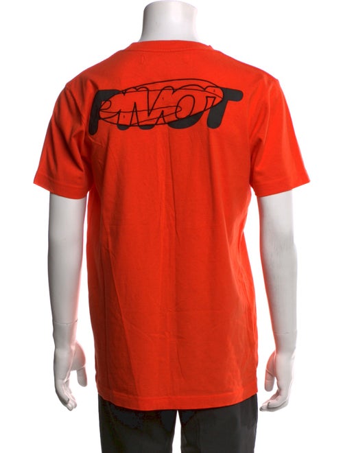 Off-White Graphic Print Crew Neck T-Shirt