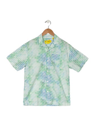 Off-White Boys' Monogram Shirt