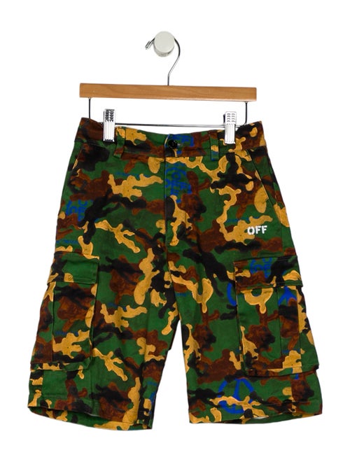 Off-White Boys' Camouflage Shorts
