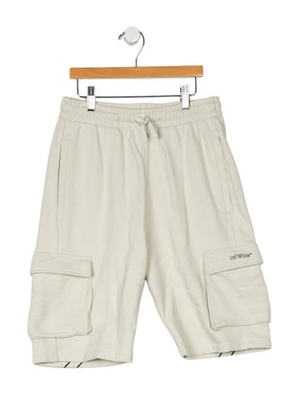 Off-White Boys' Diagonals Sweat Shorts