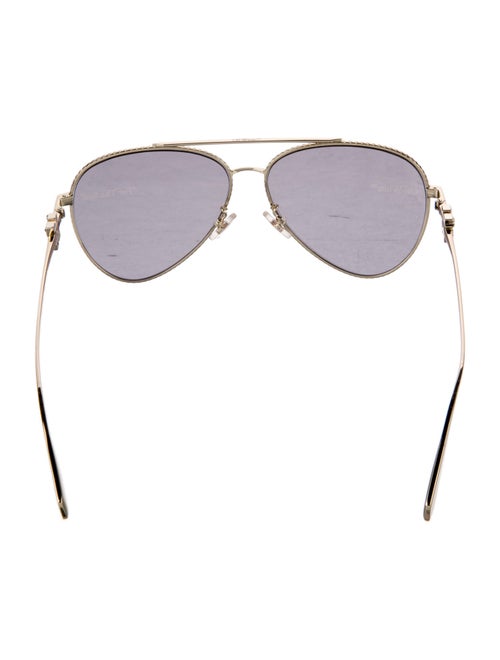 Off-White Aviator Mirrored Sunglasses