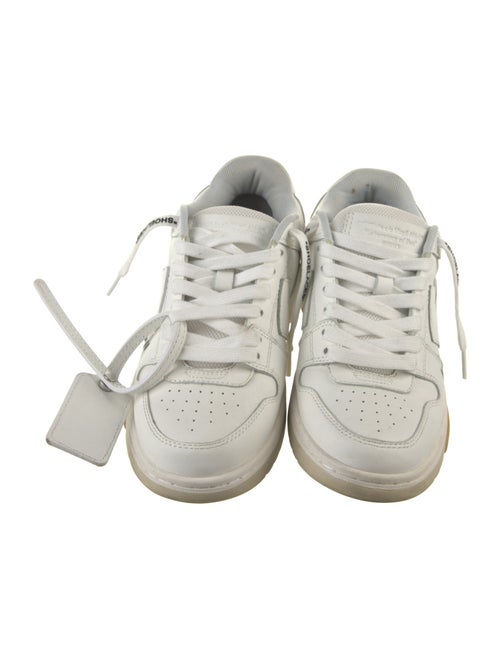 Off-White Leather Sneakers