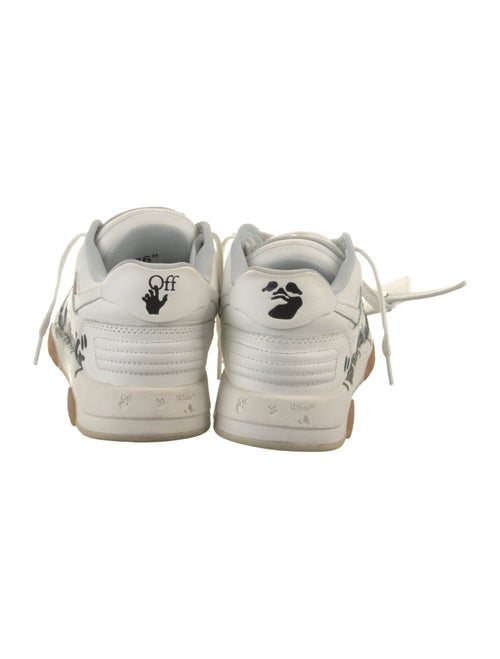 Off-White Leather Sneakers