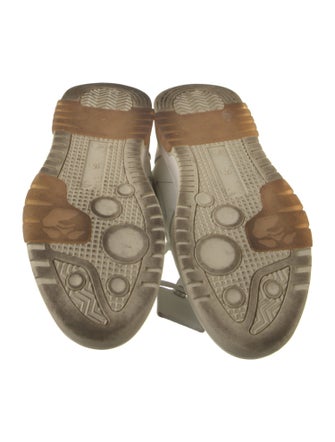 Off-White Leather Sneakers