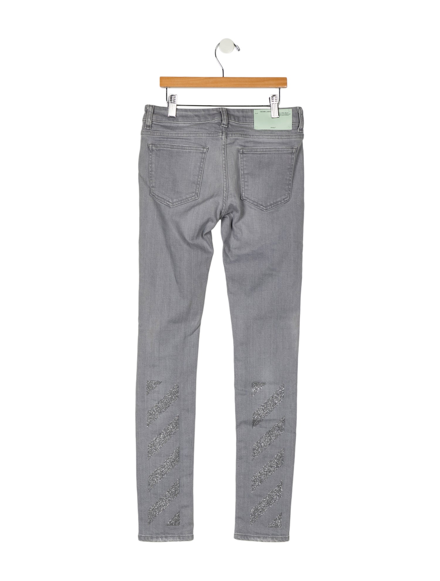 Off-White 2017 Skinny Leg Jeans