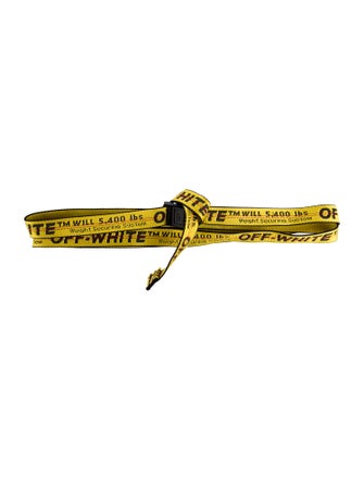 Off-White Industrial Skinny Canvas Belt