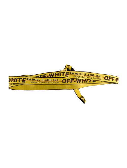 Off-White Industrial Skinny Canvas Belt