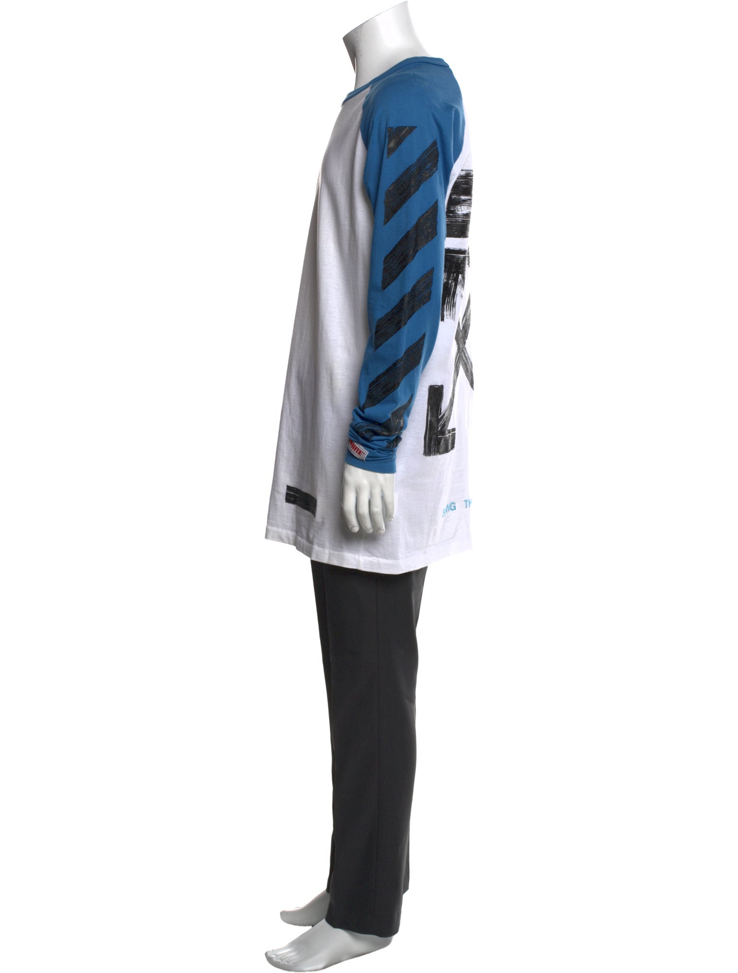 Off-White 2017 Colorblock Pattern Henley