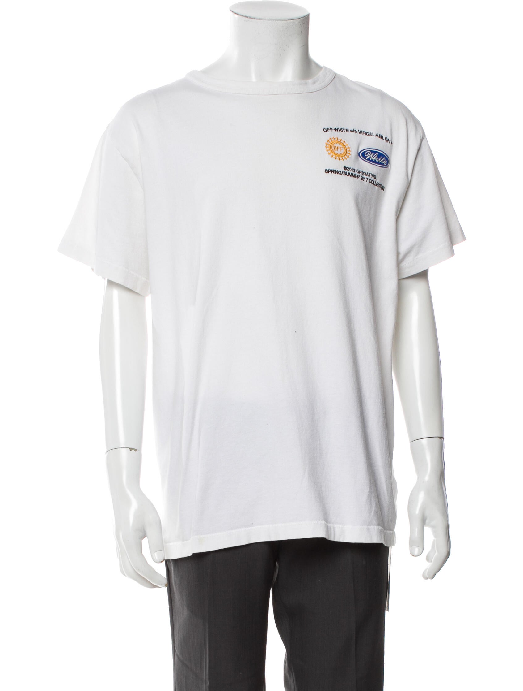 Off-White 2017 'Ford Work' T-Shirt