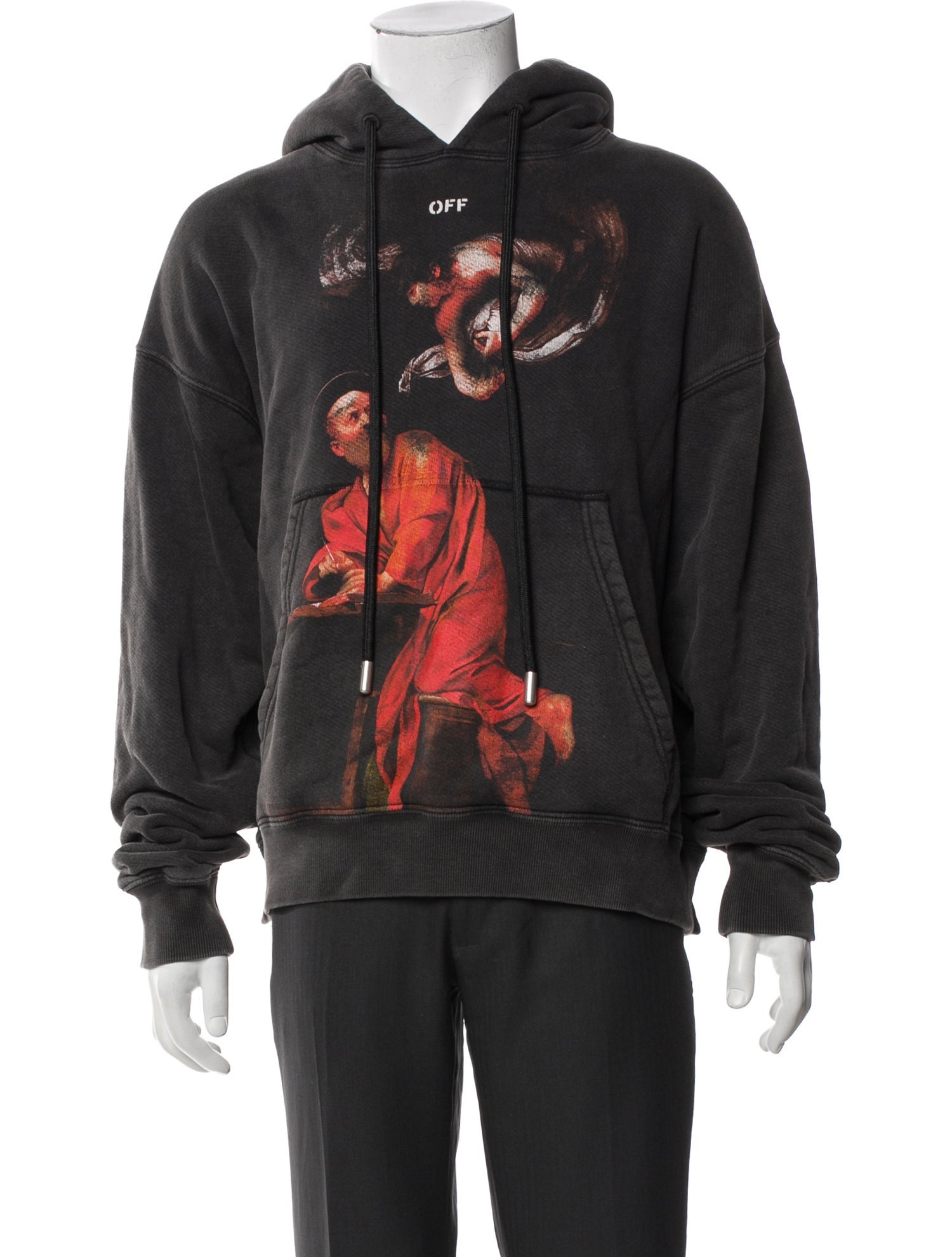 Off-White 2023 Graphic Print Hoodie w/ Tags