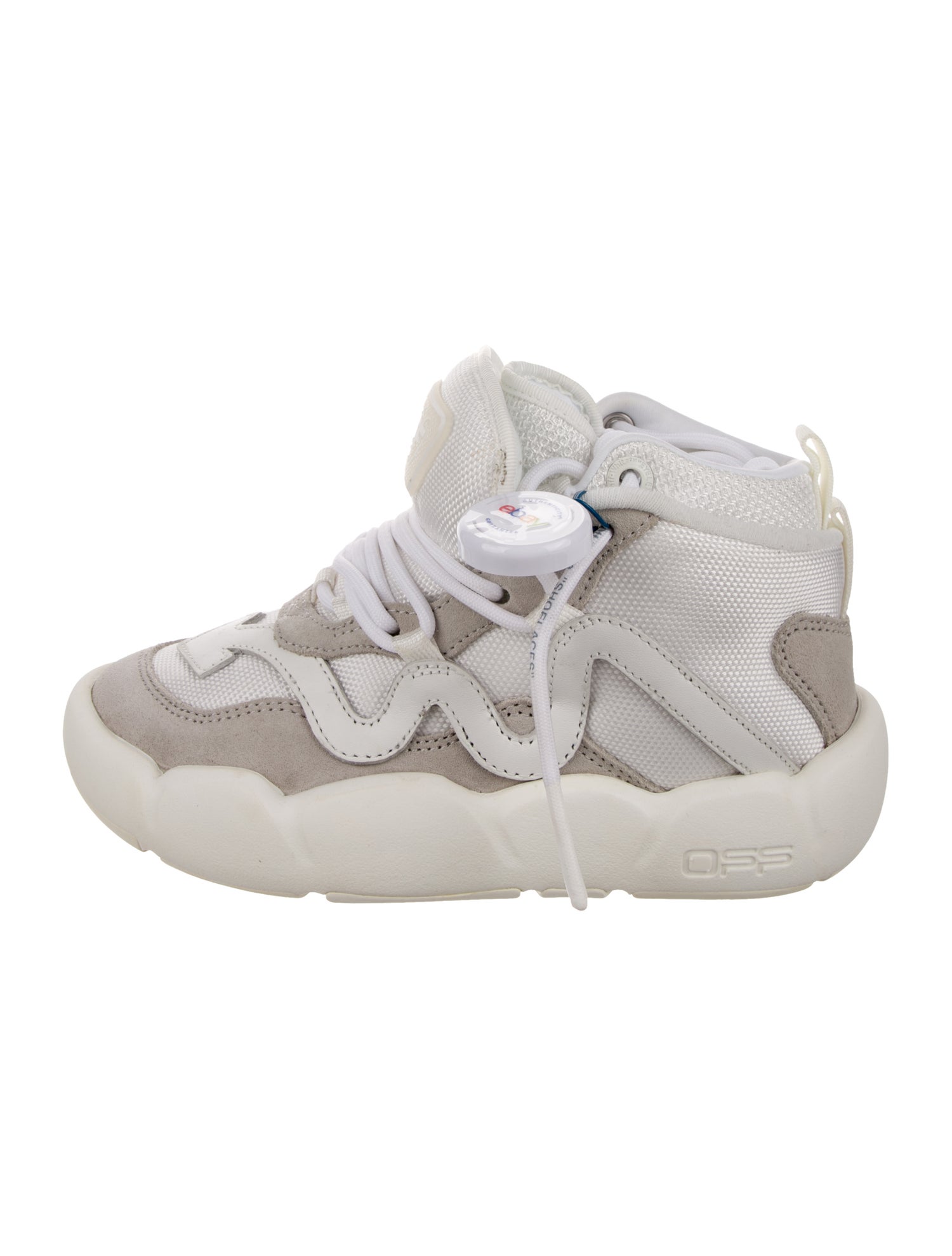 Off-White 'Chlorine - White' Wedge Sneakers