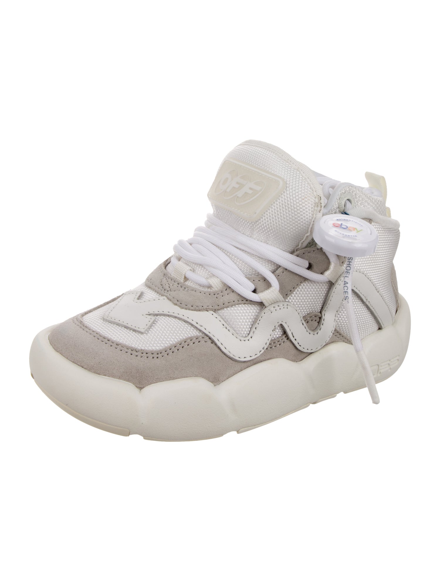 Off-White 'Chlorine - White' Wedge Sneakers