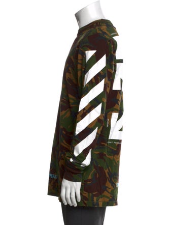 Off-White 2018 Camouflage Print Henley