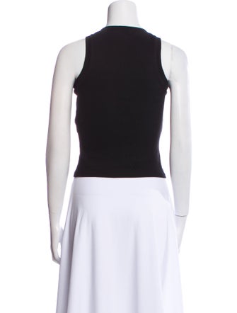 Off-White 2023 Crew Neck Crop Top