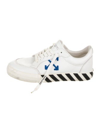 Off-White Vulc Sole Leather Low Sneakers