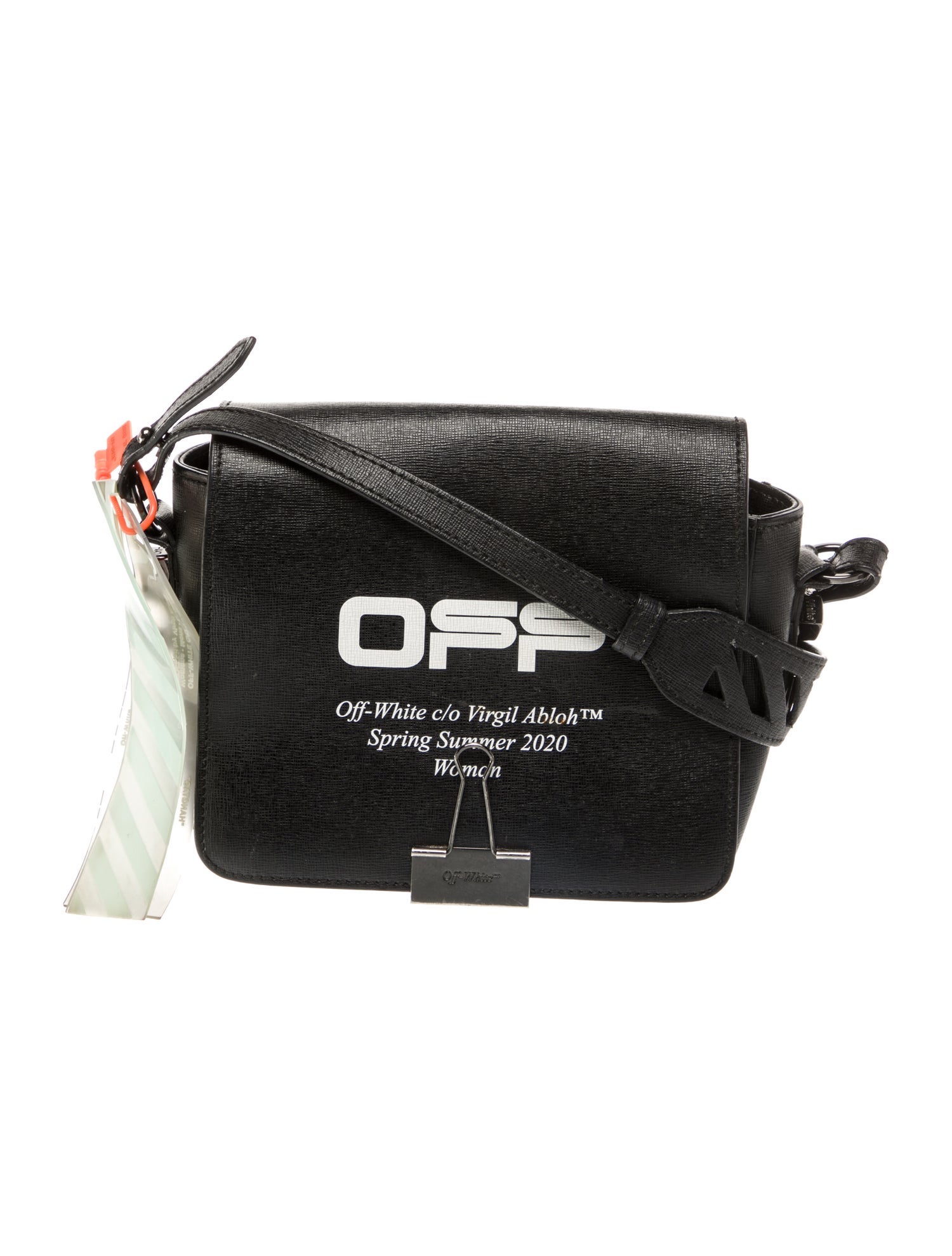 Off-White Leather Shoulder Bag