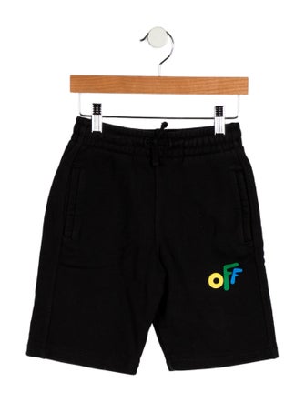Off-White Boys' Logo Jogger Shorts