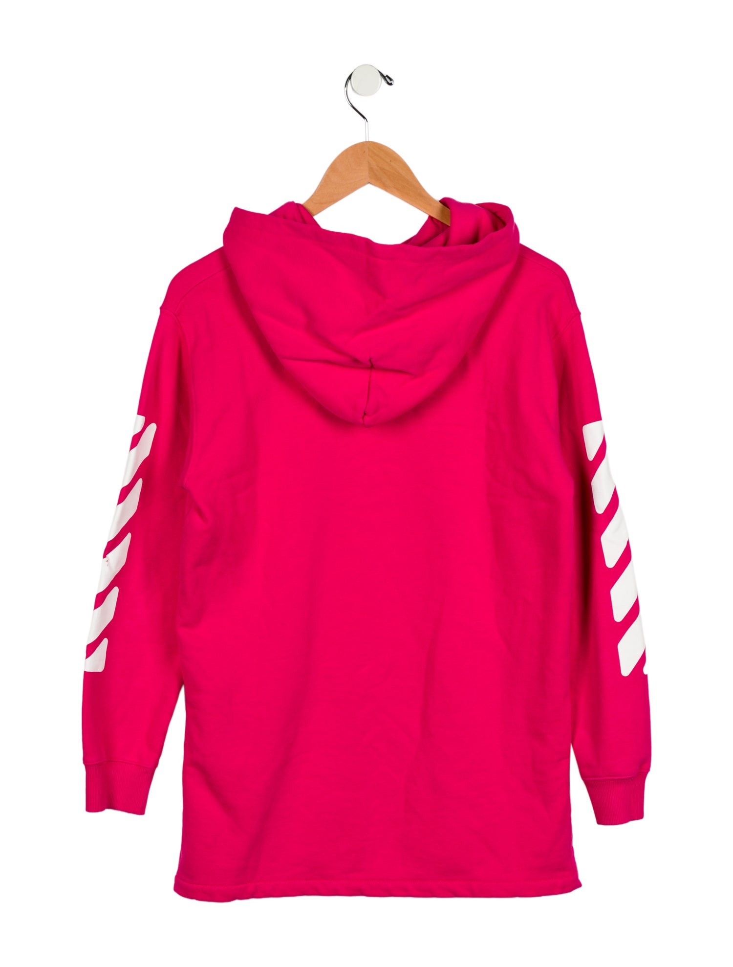 Off-White Girls' Logo Printed Hoodie Dress