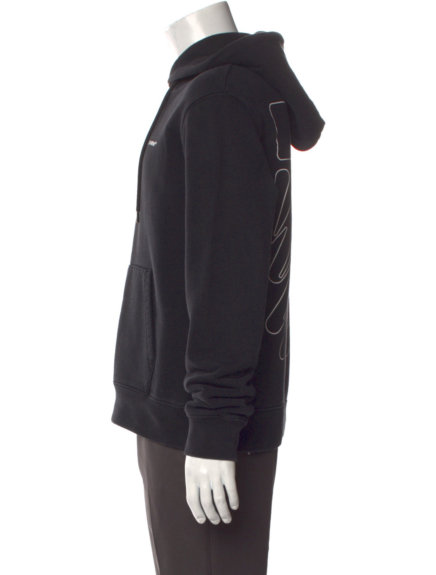 Off-White 2022 Wave Diagonals Hoodie