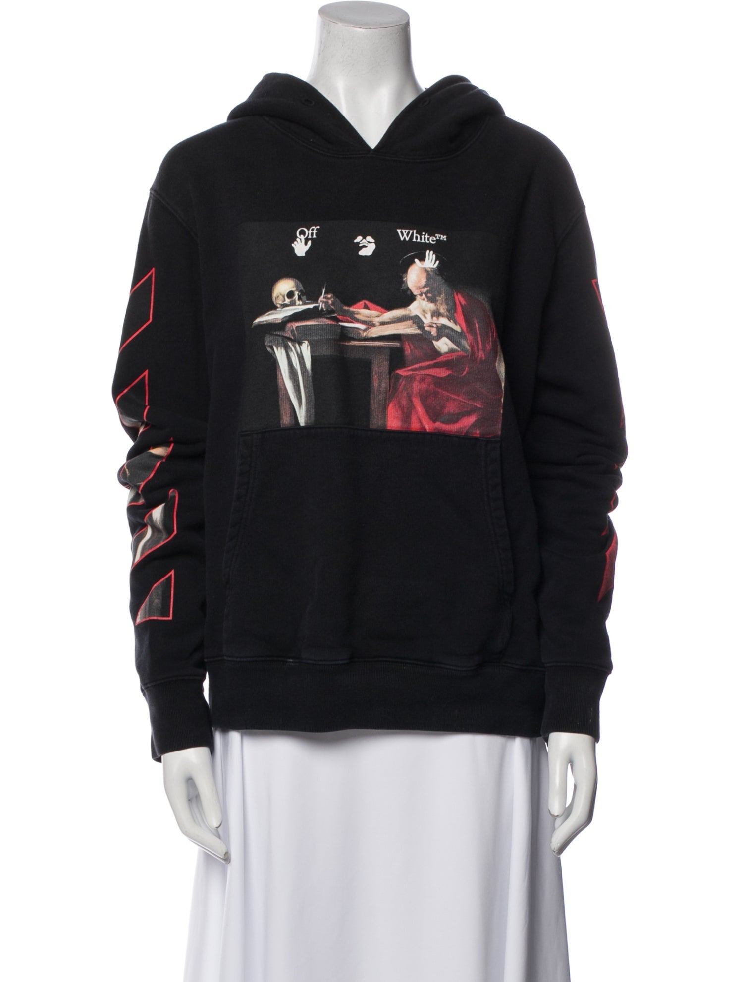 Off-White 2021 X Caravaggio Arrows Hoodie