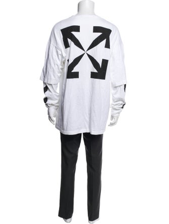 Off-White 2021 Graphic Print Henley