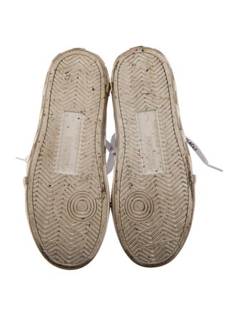 Off-White Canvas Sneakers