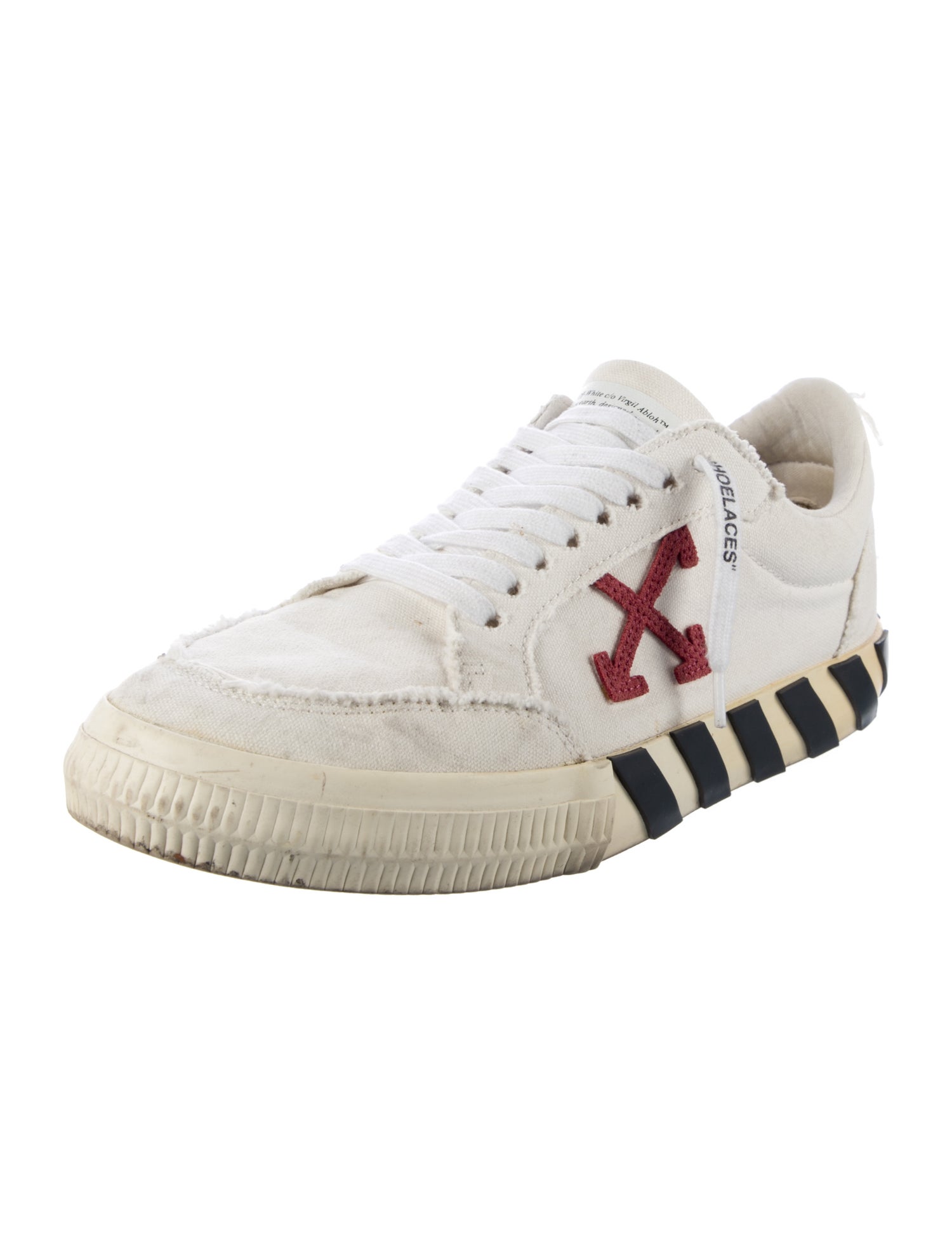 Off-White Canvas Sneakers