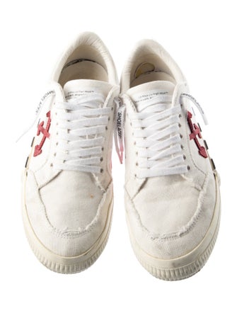 Off-White Canvas Sneakers